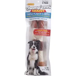 Chompems Triple Flavor Kabob 2pk - Ea