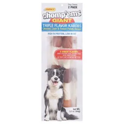 Chompems Triple Flavor Kabob 2pk - Ea