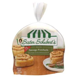Sister Schuberts Sausage Pinwheels - 18 Oz