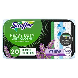 Swiffer Wet Lavender Vanilla Heavy Duty Cloth Refills - 20 Ct