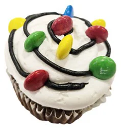 Light String Gold Cupcake - Ea