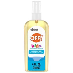 Off! Kids 100% Plant Based Oils Safe For Kids 6 Months & Up Insect Repellent Spritz - 4 Oz