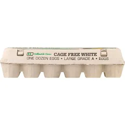 Hillandale Eggs Large White Cage Free - 12 Ct