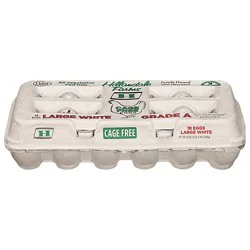 Hillandale Eggs Large White Cage Free - 18 Ct
