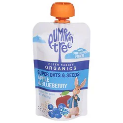 Peter Rabbit Organics Super Oats And Seeds Apple & Blueberry Baby Food - 4 Oz