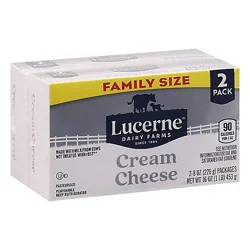 Lucerne Cream Cheese Family Size - 16 Oz