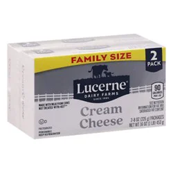 Lucerne Cream Cheese Family Size - 16 Oz