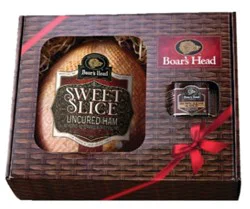 Boars Head Baby Sweet Slice Ham W/bourbon Glaze Gift Box - Ea