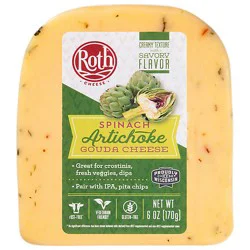 Roth Spinach Artichoke Gouda Cheese - 6 Oz