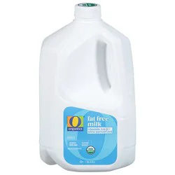 O Organics Fat Free Milk - 128 Fl. Oz.