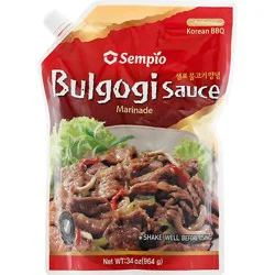 Sempio Bulgogi Sauce Marinade Pouch - 34 Oz