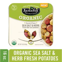 Tasteful Selections Organic Sea Salt And Herb Season And Savor Baby Potatoes - 16 Oz
