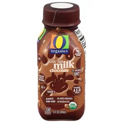 O Organics Milk Aseptic Chocolate Low Fat - 8 Fl. Oz.