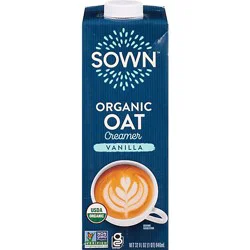 Sown Oat Creamer Vanilla - 32 Oz