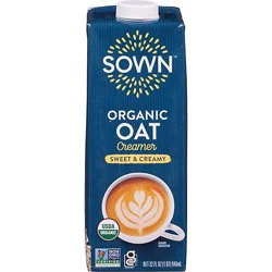 Sown Oat Creamer Sweet & Creamy - 32 Oz