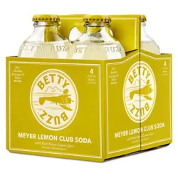 Betty Buzz Meyer Lemon Club Cocktail Mixer - 4-9 Fl. Oz.
