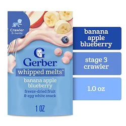 Gerber Natural Whipped Melt Ban Apl Bb - 1 Oz