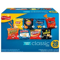 Frito Lay Classic Mix Variety Pack - 28 Count