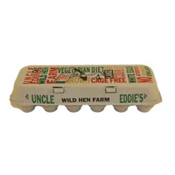 Uncle Eddies Large White Eggs - 1 Dz