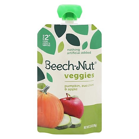slide 1 of 1, Beechnut Stg 2 Veggies Pump Zuc Apple, 3.5 oz