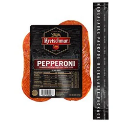 Kretschmar Classic Deli Pre-Sliced Pepperoni - 6 Oz