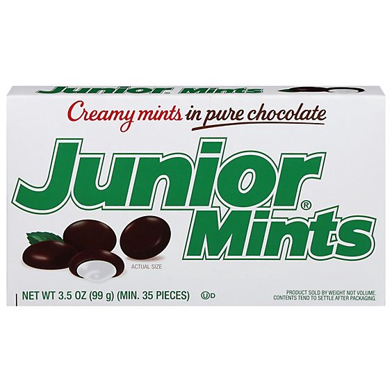 slide 1 of 1, Junior Mints Chocolate Theater Box - 3.5 Oz, 3.5 oz