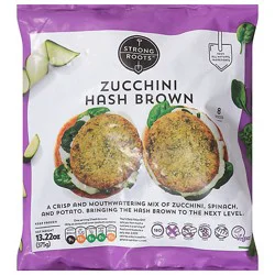 Strong Roots Hash Brown Frz Zucchini - 13.22 Oz