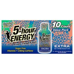 5-Hour Energy Ex Strength Trop Burst - 10-1.93 Fz