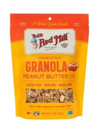 Bobs Red Mill Granola Homestyle Pnt Btr - 11 Oz