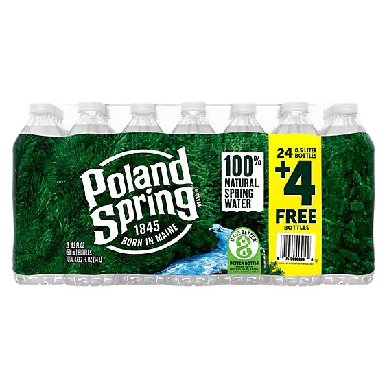 slide 1 of 1, Poland Spring Water Case (Non-Deposit) - 28-16.9 Oz, 473.2 fl oz
