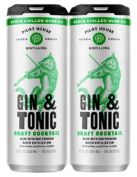 Pilot House Gin & Tonic - 4-12 Fz