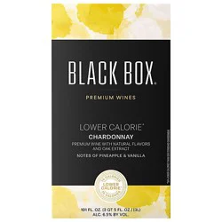 Black Box Low Calorie Brilliant Chardonnay Wine - 3 Lt