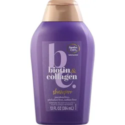 Signature Select/care Shampoo Biotin & Collagen - 13 Fl. Oz.