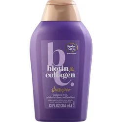 Signature Select/care Shampoo Biotin & Collagen - 13 Fl. Oz.