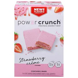 Bx Power Crunch Original Strawberry Creme - 5-1.4 Oz