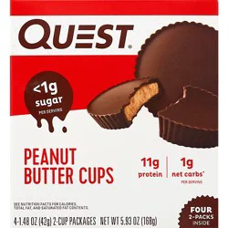 Quest Peanut Butter Cups - 4-1.48 Oz
