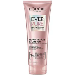 L'oreal Paris Sulfate Free Bond Repair Shampoo With Citric Acid Everpure - 6.8 Fl. Oz.
