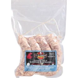 Ulis Famous Cougar Gold Cheddar Bratwurst - 16 Oz