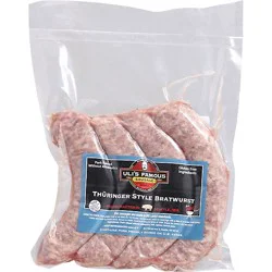 Ulis Famous Sausage Thuringer Style Bratwurst - 16 Oz