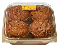 Muffins Pumpkin 4ct - Ea