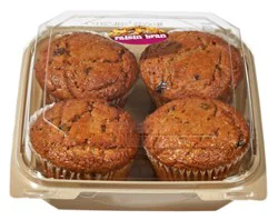 Signature Select Raisin Bran Muffins 4 Count - Each