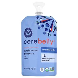 Cerebelly Smoothies Purple Carrot - 4oz