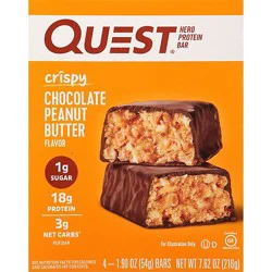 Quest Hero Crunch Bar Peanut Butter - 4-1.90 Oz