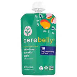 Cerebelly White Bean & Pumpkin Apple Puree - 4oz
