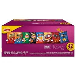 Frito Lay Variety Pack Flavor Mix - 42 Count