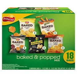 Frito Lay Baked & Popped Mix Variety Pack - 18 Count