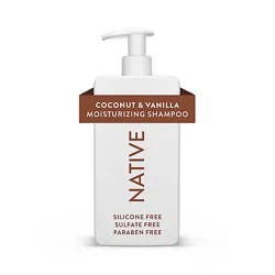 Native Shampoo Coconut Vanilla Moisturiz - 16.5 Oz