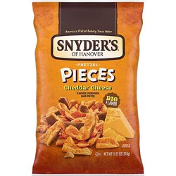 Snyder's Of Hanover Cheddar Cheese Flavored Pretzel Pieces - 11.25 Oz