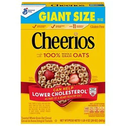 Gmills Cheerios Tstd Whl Grn Oat Cereal Family Sz - 20 Oz