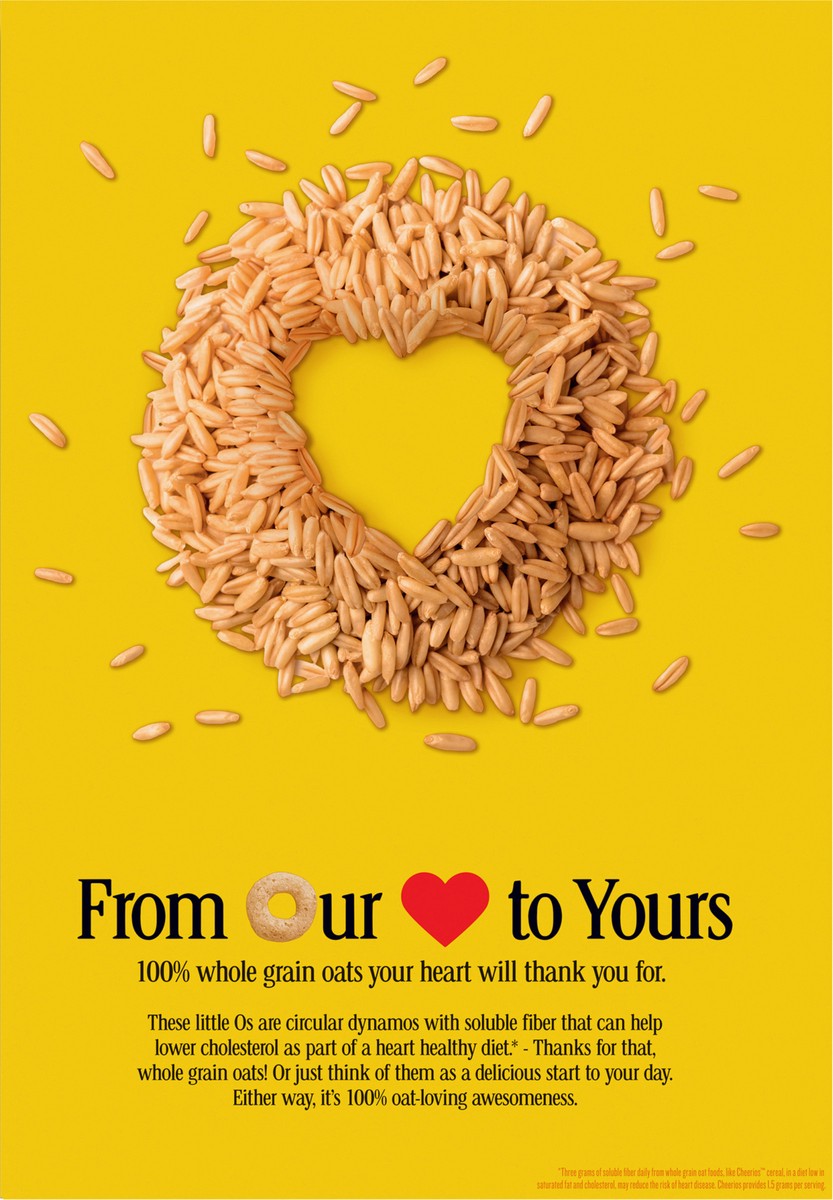 slide 10 of 11, Gmills Cheerios Tstd Whl Grn Oat Cereal Family Sz - 20 Oz, 20 oz